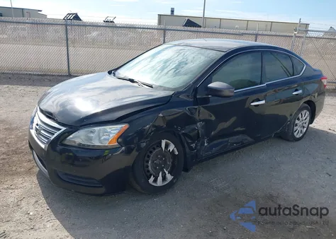 2015 Nissan Sentra Sv z USA, uszkodzony, nr VIN 3N1AB7AP5FL694850